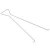 Stainless Steel Golf Hole Cup Picker Putting Green Double Hook Golf Training Aids Accessories