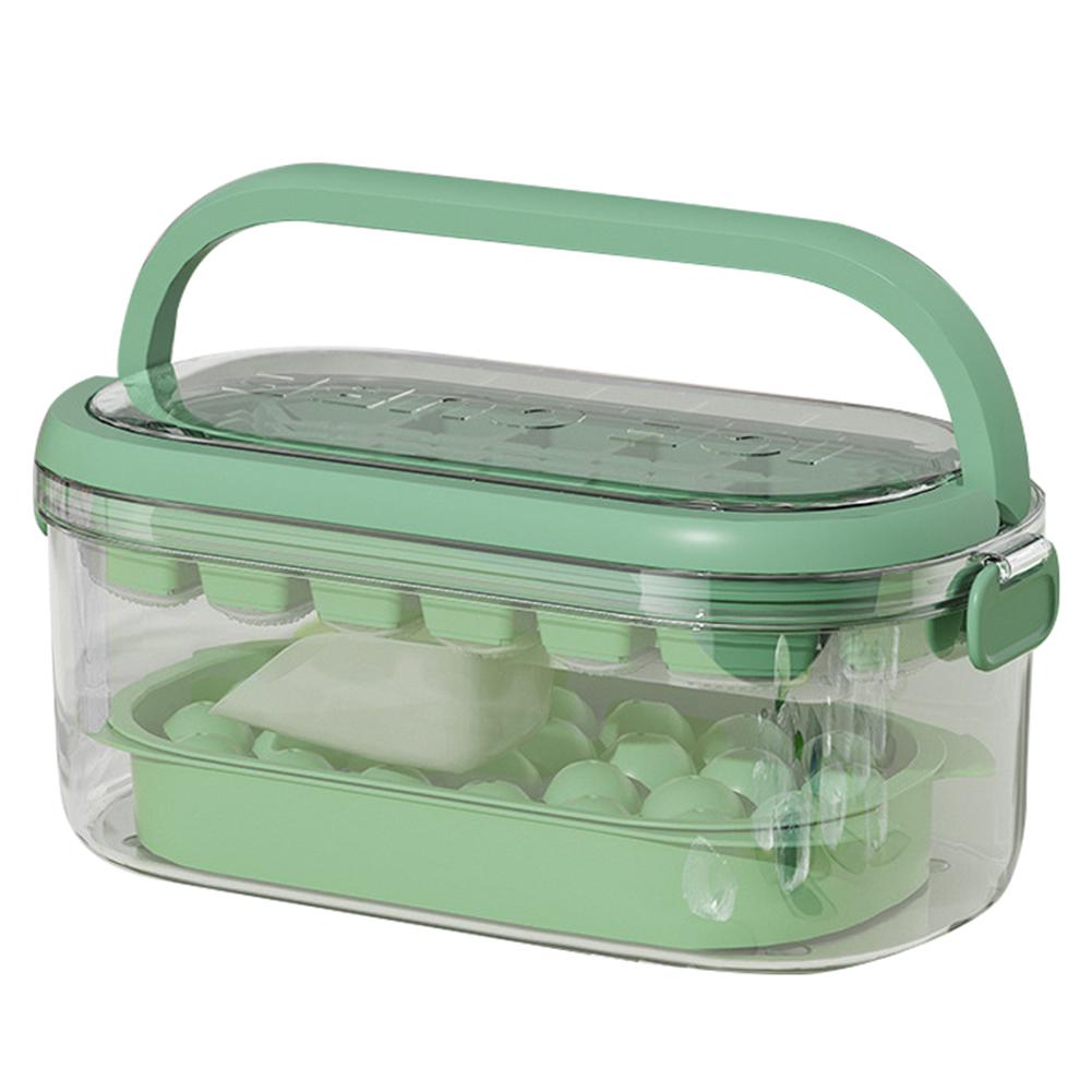 

Форма для кубиков льда на 54 ячейки с крышкой и ручкой, кухонный контейнер для охлаждения напитков, многоразовый льдогенератор для охлаждения коктейлей, виски