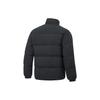 Li Ning Hot Pot Down Jacket Series Solid Color Stand Collar Water Resistant Short Down Jacket Men Jacket Black AYMT105-3