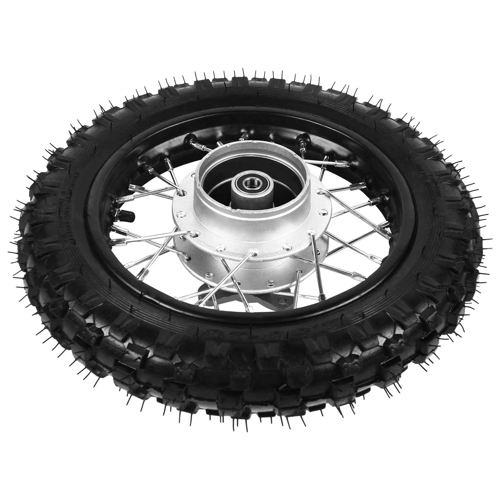 

10-дюймовый задний колесный диск шина 1.4x10 диск 255 фунтов шина для 50cc-110cc питбайков чёрный