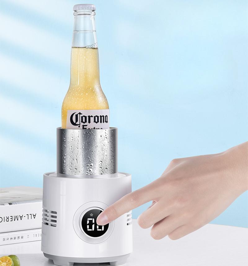 12V/220V 2 In 1 Refrigeration And Heating Cup Mini Portable Rapid Refrigeration And Heating  Constant Temperature