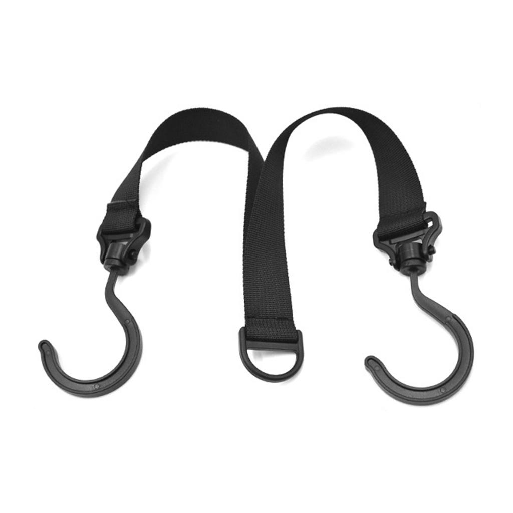 Longboard Hanging Strap Skateboard Holder Portable Organizer Heavy Duty Sled Board Door Rear Hook Strap Easy to Use