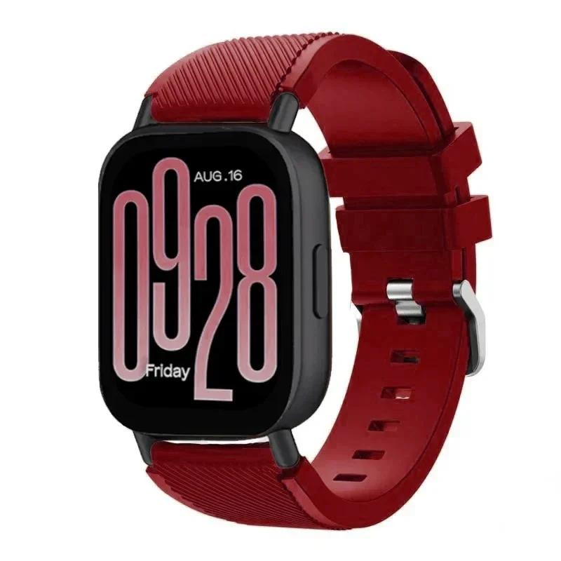 Sport-Silikonarmband für Redmi Watch 5 Active 5 Lite Smartwatch Sportliches Weiches Atmungsaktives Band für Redmi Watch 3 Active 3 Lite