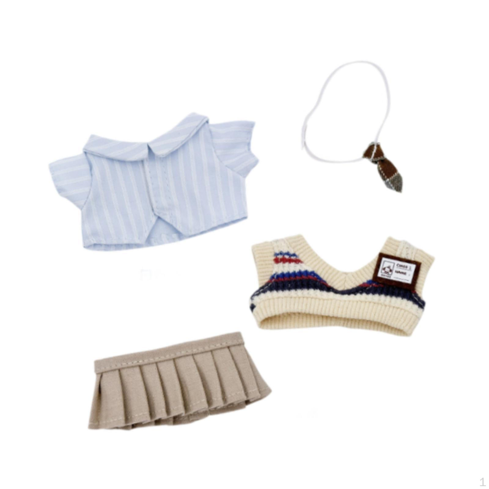 

Детский модный набор для плюшевых кукол своими руками с настраиваемым нарядом dog pattern