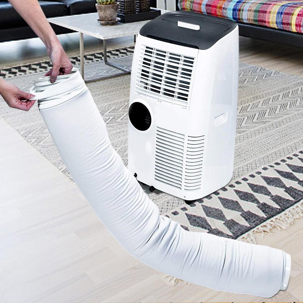 AC Hose Insulation Sleeve Dust Proof Adjustable Air Conditioner Hose Protective Cover Portable AC Hose Insulation Sleeve Wrap