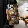 Lion Male Man King Shockproof Phone Case for iPhone 17 Air 16 16E 15 Pro Max 14 Plus 13 Mini 12 Back Cover Anti Fall Fundas