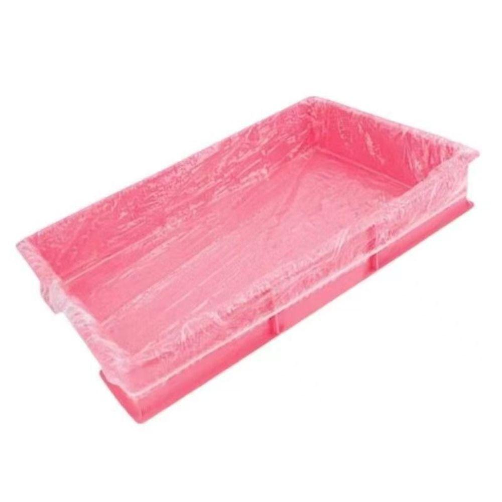 50Pcs Elastic Rabbit Cage Tray Cover Large Size Pet Disposable Film Cover Dog Cat Pet