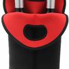 Reusable Wine Travel Carrier With Handle Insulated Wine Bag  Outdoor Camping