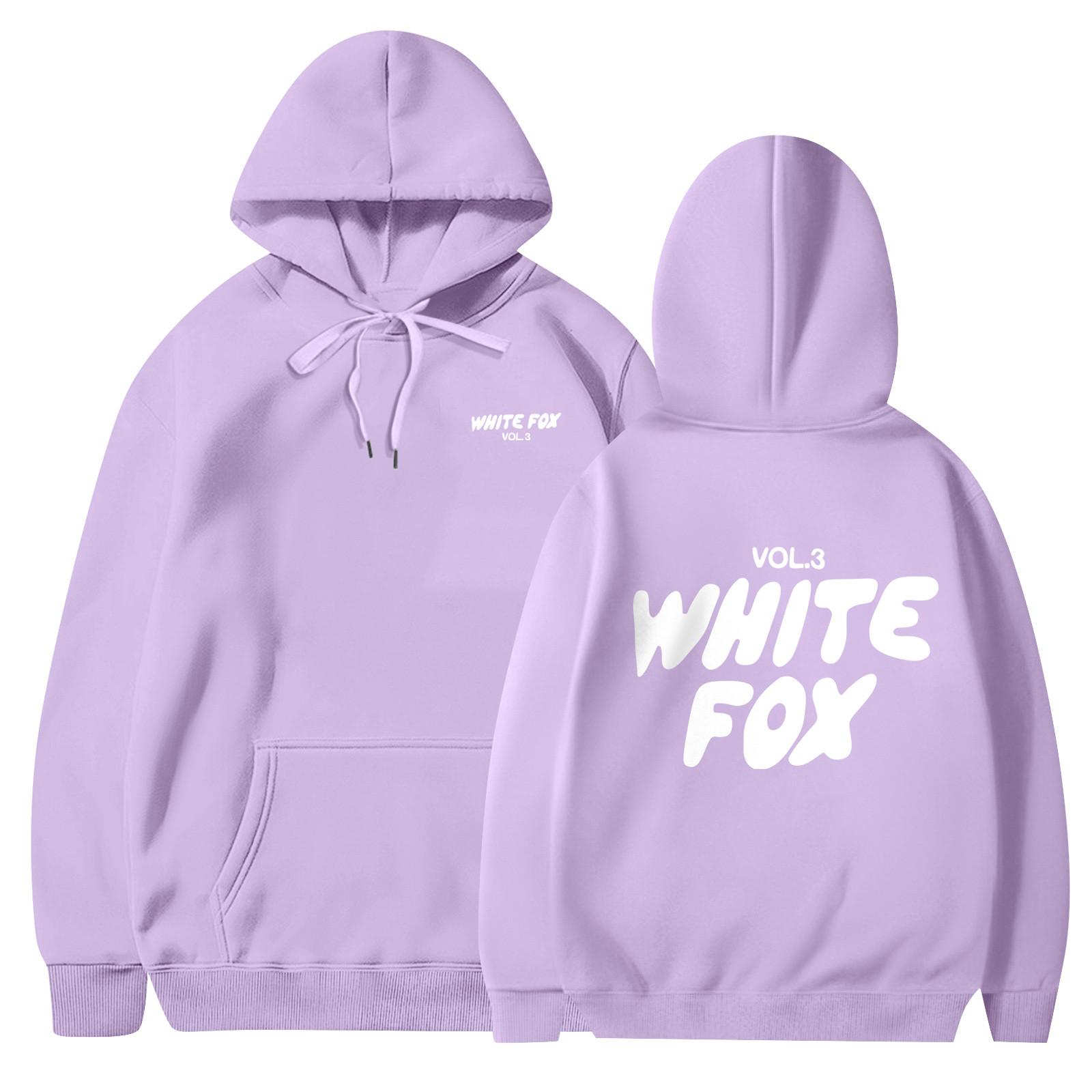 

Женская повседневная модная толстовка с капюшоном и длинным рукавом с принтом S светло-фиолетовый