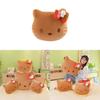 Cartoon Plush Toast Cat Pillow Suitable For Comfortable Cuddling