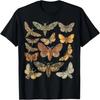 Vintage Moth Cottagecore Aesthetic Goblincore Dark Academia T-Shirt