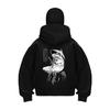 Herbst Winter Reißverschluss Hoodie Modedesign Herren Sweatshirt Fleece Tops Lässige Streetwear Hoodies
