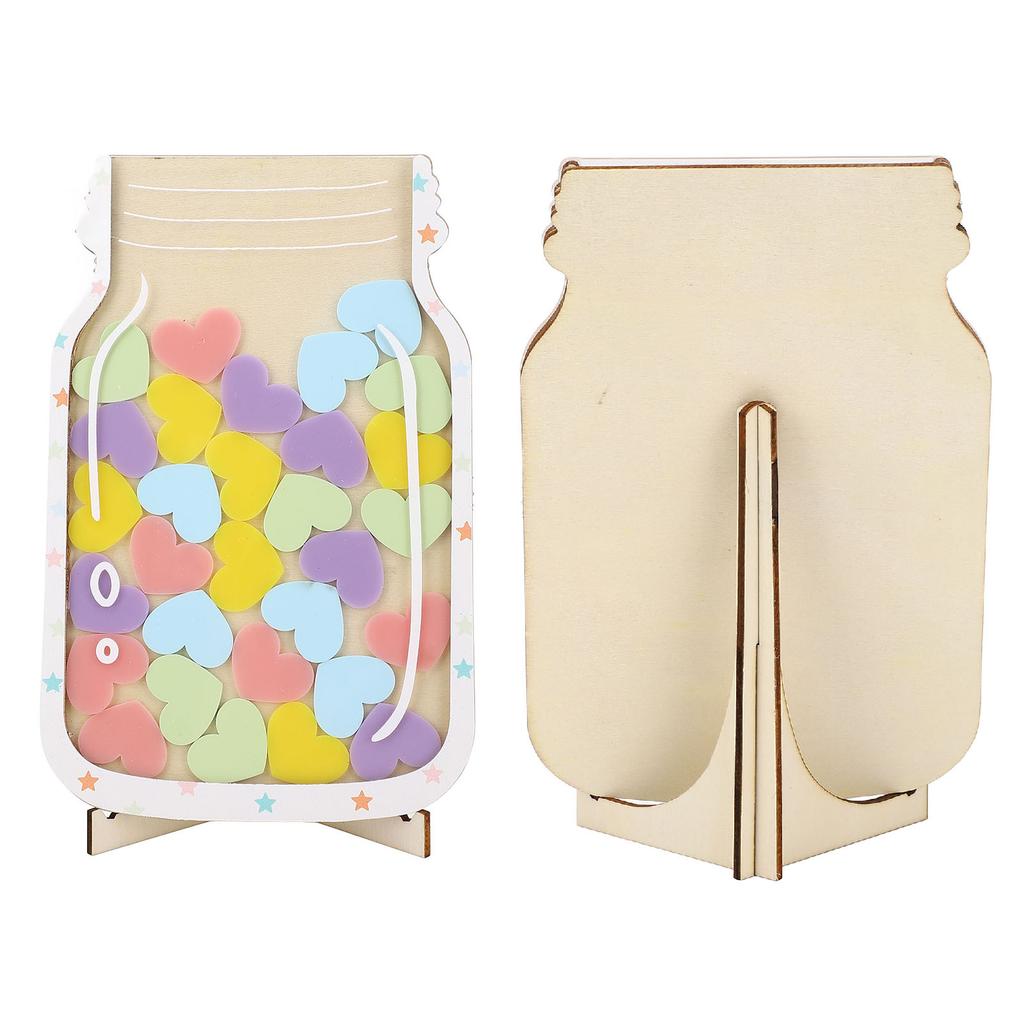 Reward Jar for Kids Solid Wood Magnetic Positive Behavior Incentive Toddlers Potty Training Reward