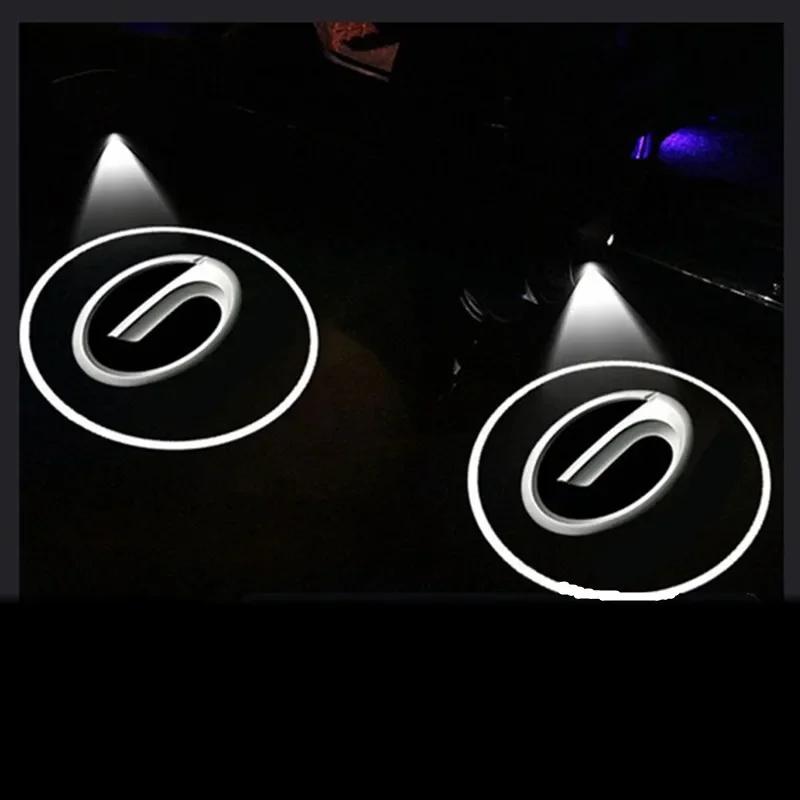 2pcs LED Car Door Light Welcome Projector Ghost Shadow Lamp For GAC Trumpchi GS4 GS3 GA6 GS7 GS8 GM8 GM6 Car Led