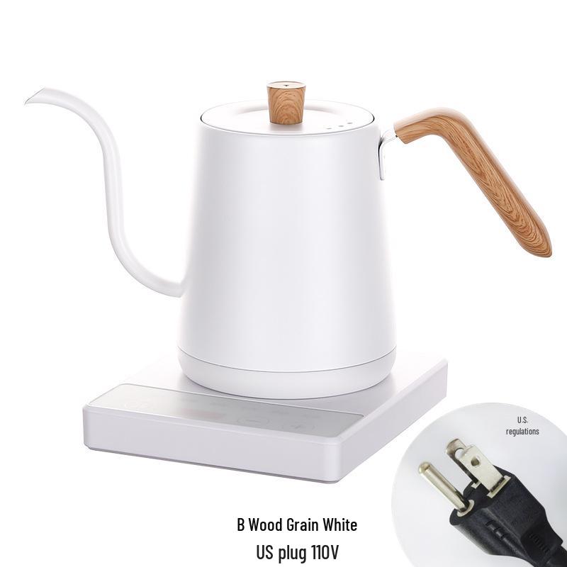 Stainless Steel Electric Gooseneck Kettle with Temperature Control