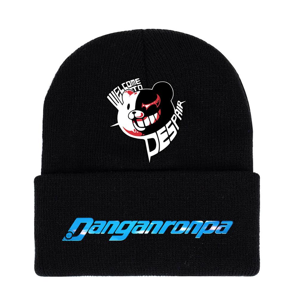 Danganronpa Graphic Cartoon Knit Cap Soft Unisex Design Gaming Gift