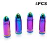4/5PCS Tire Valve Stem Caps Anodized Aluminum Wheel Valve Covers Accessories Universal Cars SUVs Bikes Trucks And Motorcycles·