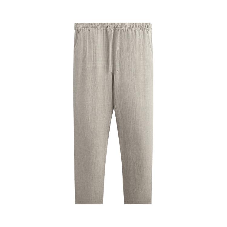

Kith Pinstripe Linen Barrow Pant Light Heather Grey Unisex Bottoms KHM060600-002