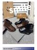 Girls' Black Martin Short Boots with Velvet - 2025 Autumn/Winter Edition Leather Princess Shoes