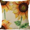 Plant and Flower Pillowcase American Pastoral Linen Pillowcase Cushion Cover Home Sofa Car