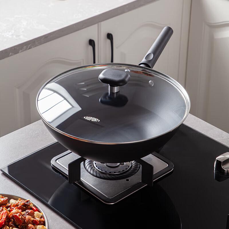 DuPont No-Coating Fine Iron Wok