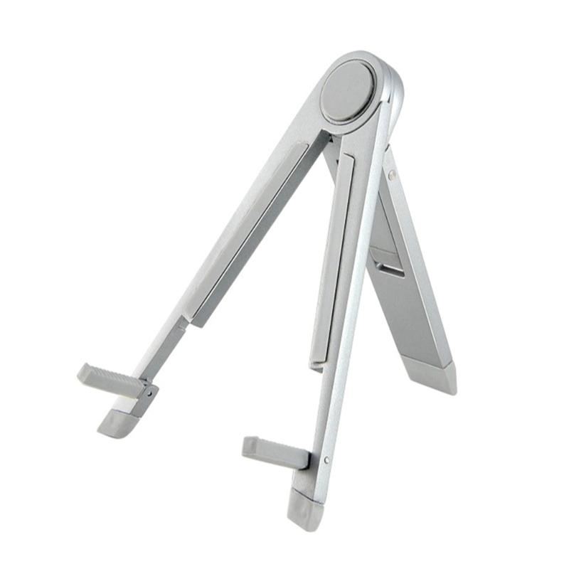 Foldable Aluminum Desktop Folding Tablet Holder for Mobile Phone Tablet Tripod Stand Bracket Support Replacement