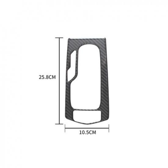 Carbon Fiber Gear Shift Panel Cover Trim For Cadillac ATS ATS-L 2013-