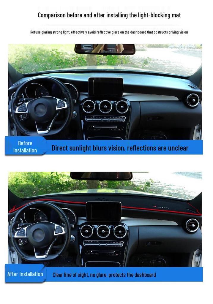 Haval M6 PLUS Dashboard Sunshade Pad for Center Console