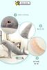 TWDRTDD Shark Plush Toy, Extra Large, Cute, Fun Toy, Blue Whale, Cute, Fluffy Animal Doll, Bedroom Gift, Store Decoration, Mother's Day, Children's