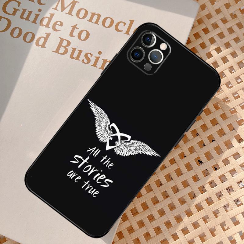 Shadowhunters TV Clary Fray Jace Case For iPhone 16 13 11 12 14 15 Pro Max mini XR X XS MAX Plus Cover Cases iPhone 15