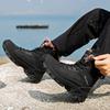 Winter velvet warm cotton shoes large size hiking shoes high top snow boots thickened outdoor boots