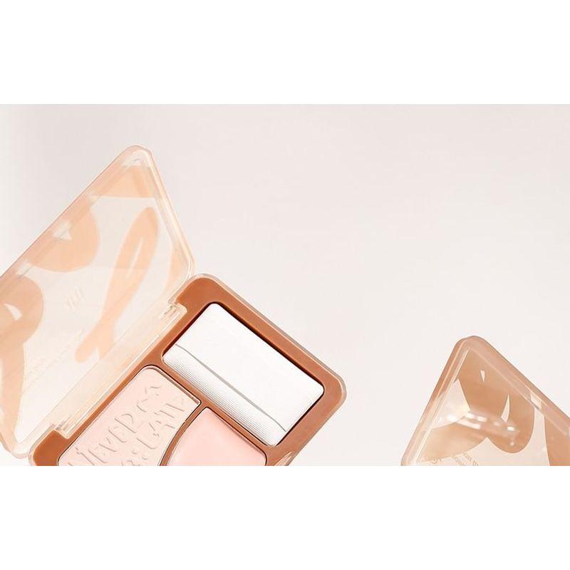 xixi - Tone Soft Focus Double Highlight Palette - 2 Colors