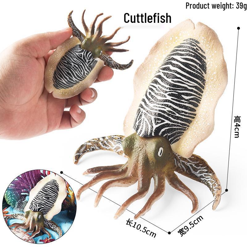 Children's Cognitive Toys: Big Manta Ray, Skate Batfish, Boss Fish, Yao Fish Models