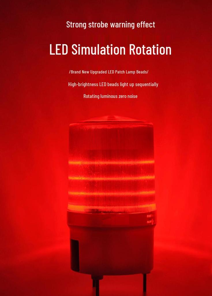 LTE-1101M Silent LED Rotating Warning Light