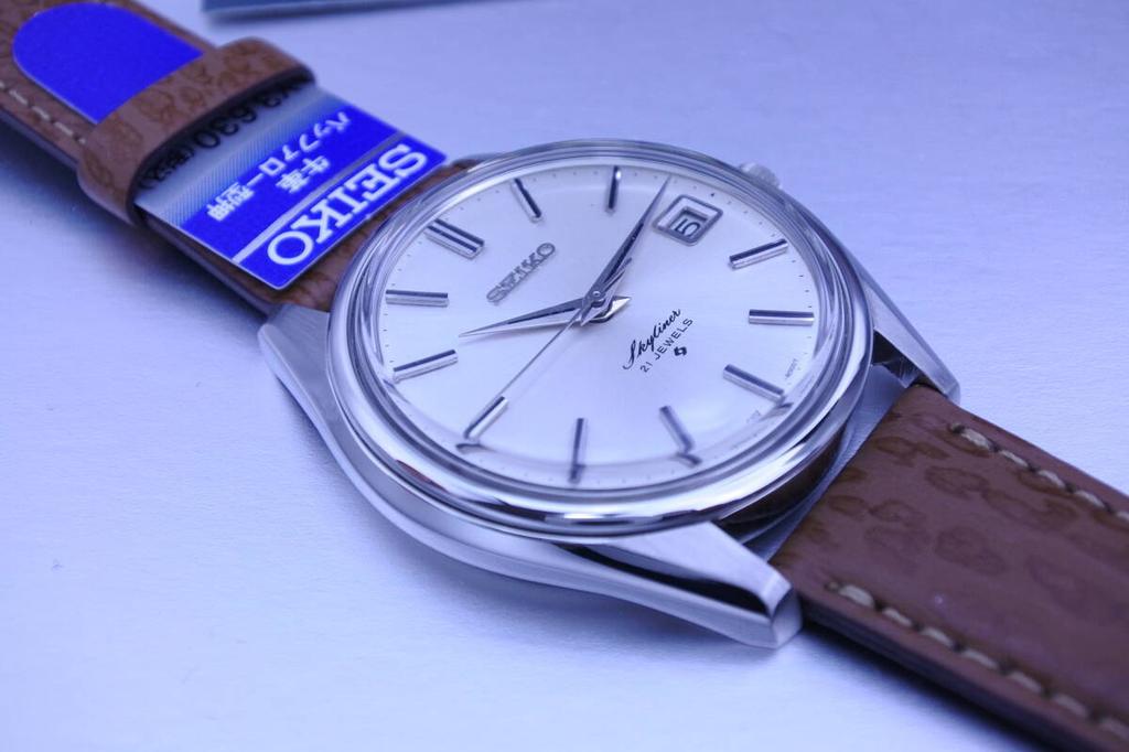 last watch 1969 SEIKO 61 Skyliner 21 Nippon Telegraph and Telephone Public Corporation SEIKO excellent Seiko's Hand-Wound jewels, President's Award