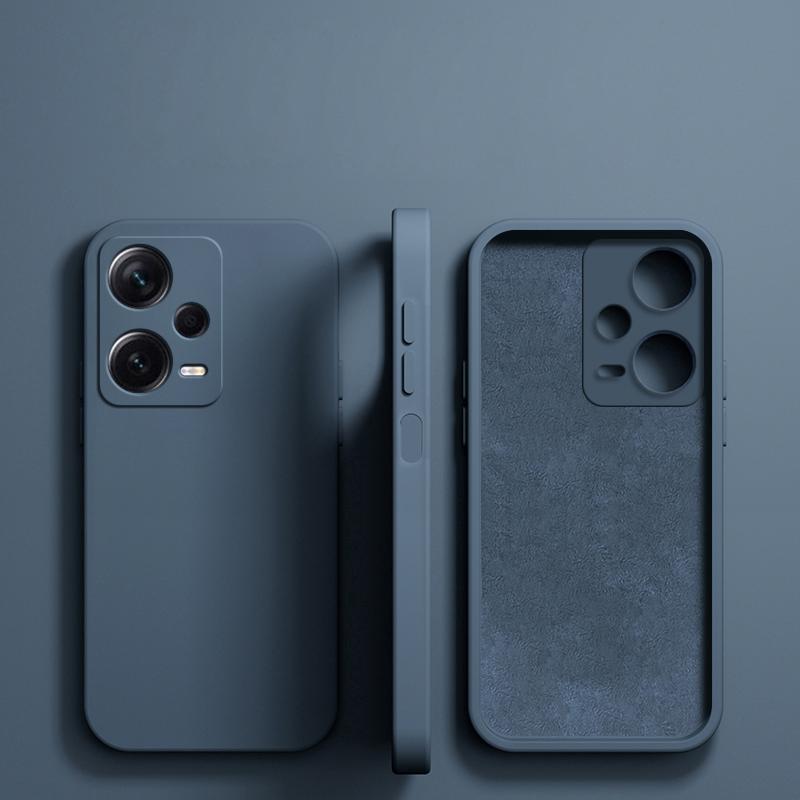 Für Redmi Note 12 Pro Hülle Quadratische Flüssigsilikon Handyhüllen Für Xiaomi Redmi Note 12 Pro Plus Note12Pro 4G Note12 Pro Weiche Hülle