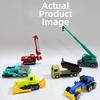 4/6pcs Mini Alloy Engineering Truck Loader 1:64 Simulation Metal Car Model Toy  Sliding Boy Gift