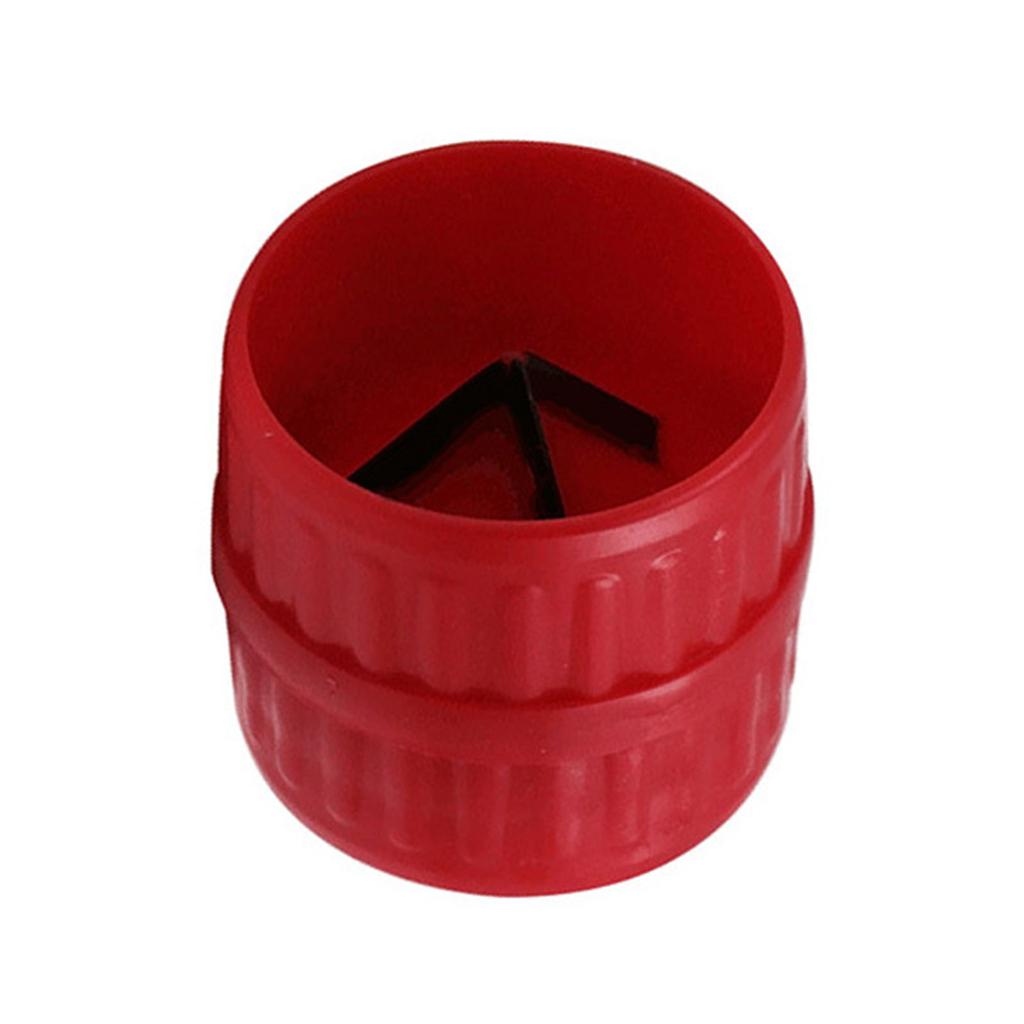 Inner & Outer Pipe Reamer Tool Professional Metal Chamfering Device 3/16" -1-1/2" (5-38MM)(Red) PVC Pipe Deburring Tool
