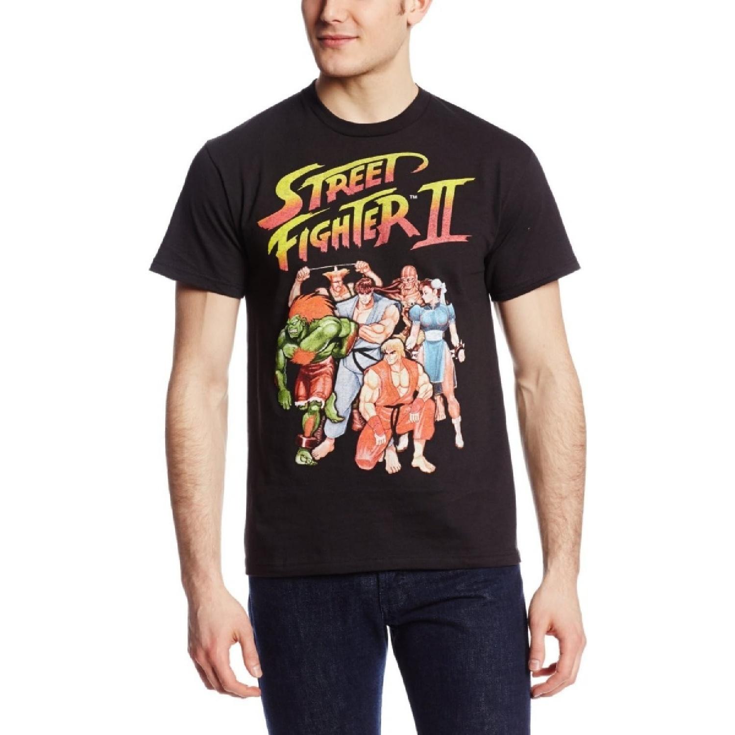 FREEZE Mens Street Figher Street Fighter Group T-Shirt S