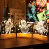 3D Neon LED Christmas Ornament Night Light