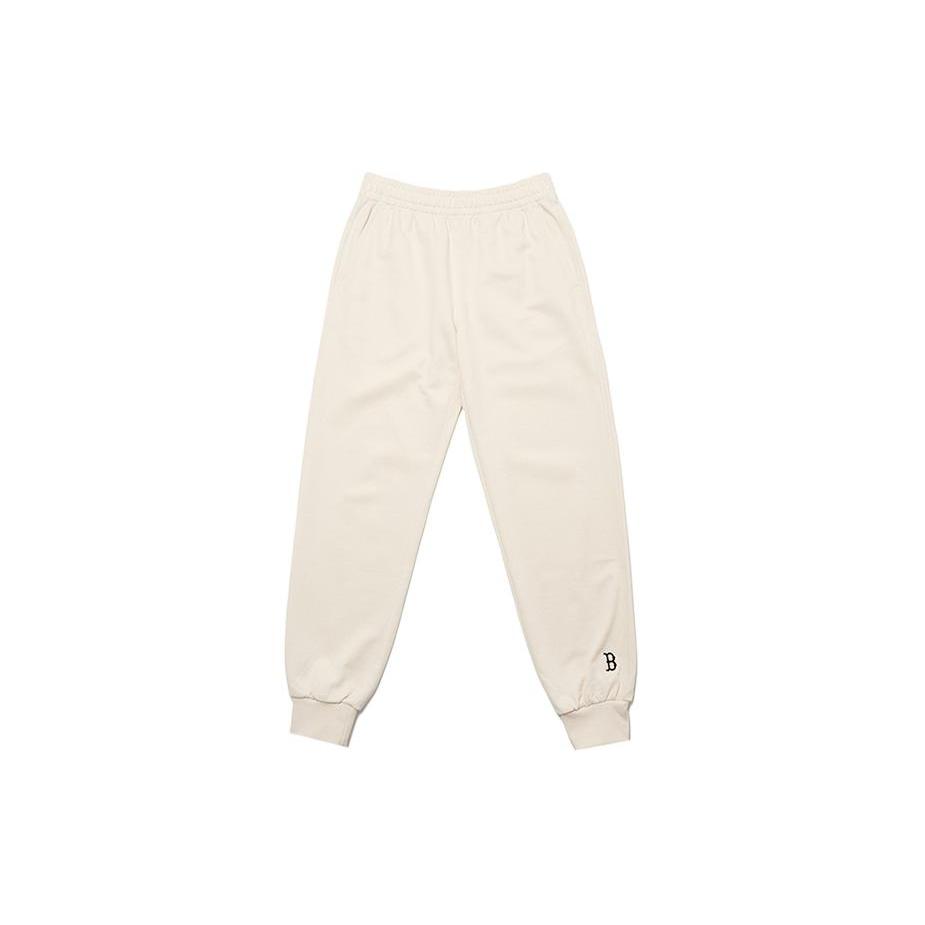 

New MLB SS24 Casual Pants Unisex Cream 3APTB0141-43CRD L