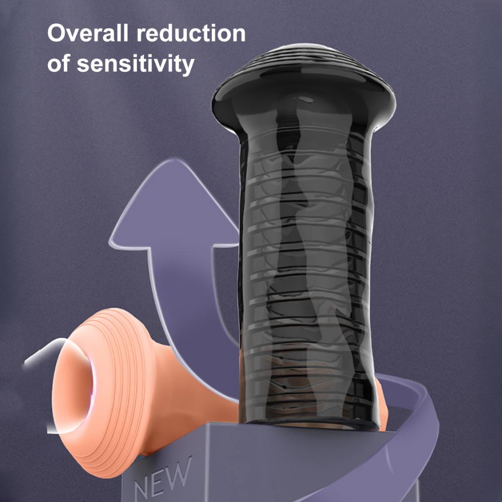 Silicone Reusable Condoms Penis Sleeve Extender Delay Ejaculation Penis Cock Ring Dick Enlargement Adult Sex Toys For Men