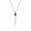 Mini Titanium Staal Ketting met Twist-Open Wensfles Hanger voor Babyhaar en Cinnaber Opslag
