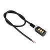 Car 12v Motorcycle 3led 2pcs License Plate Light Eagle Eye Light