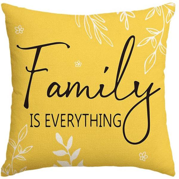 Summer Sunflower Pillow Case Linen Print Sun Flower Home Sofa Pillow Plant Flower Pillow