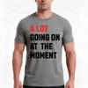 A Lot Going On At The Mounisext Tshirt Summer Casual Cotton Tee Oversized Streetwear Tops Vintage Graphic Print 100 Cotton