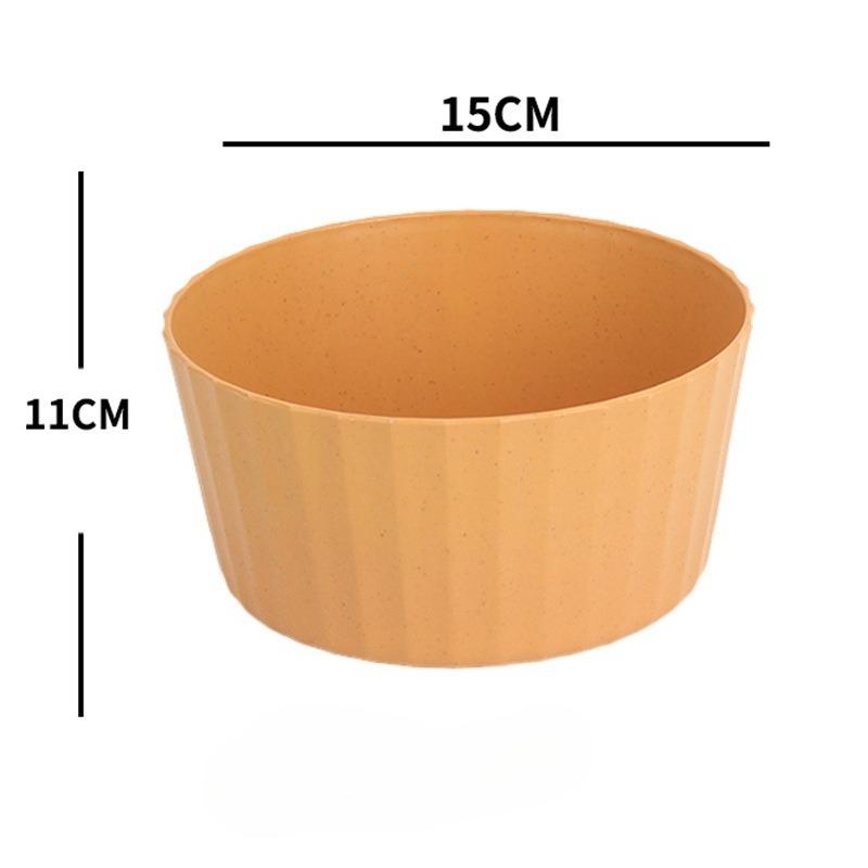 Wheat Tableware, Plastic Pickled Cabbage and Fish Basins, Hot Pot and Spicy Hot Pot Bowls, Large Bowls, Soup Bowls, Noodle Bowls