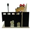 Sankei Studio Ghibli Mini Kiki's Delivery Service Kiki Arriving in Koriko Non-Scale Paper Craft MP07-82