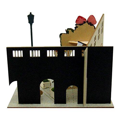 Sankei Studio Ghibli Mini Kiki's Delivery Service Kiki Arriving in Koriko Non-Scale Paper Craft MP07-82
