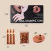 Artificial Nail Training Hand Kit With Flexible Joints And Non Slip Stand For Skill Improvement
